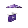Portable Bar Set with 6' Umbrella and 4 Stools - Fully Printed