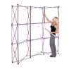 Pop-Up Fabric Display - Curved Wall With No Wrap Around (8'x8')
