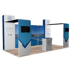 10'x20' Quick-N-Fit Booth - Package  1201