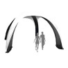 AirDome Inflatable Tent 17'x17' w/ Solid Color Top