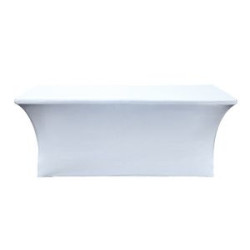 8' Stretch Table Cloth/ Table Cover w/Full Color Dye Sublimation
