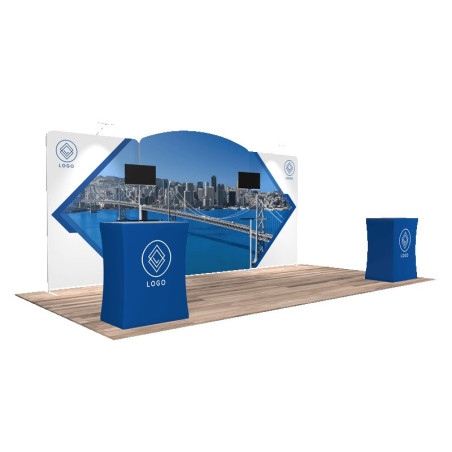 10'x20' Quick-N-Fit Booth - Package  1207