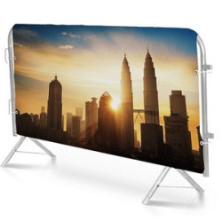 3'x7' Polyester Barricade Cover Banners