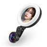 Rechargeable Cell Phone Illuminated Mirror Accessory