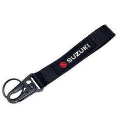 Embroidered Fabric Key Tag