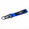 Embroidered Fabric Key Tag