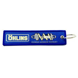 Embroidered Fabric Key Tag
