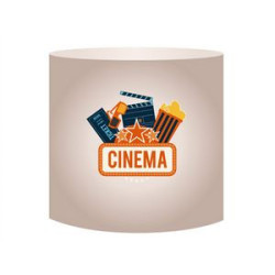 Premium 29in Round Table Cover - Full Color