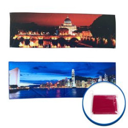 Cooling Towel - Full Color Imprint - White Plastic Bag