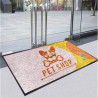 Custom Logo Mats Rubber Backing Standard 3x5FT