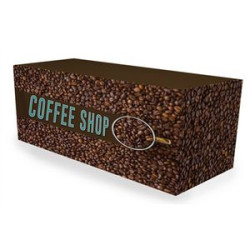Standard 8ft Table Cover - Full Color - 4 Sided