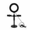 LED Ring Light and Dual Phone Mount