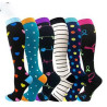 Custom Knit In Knee High Socks