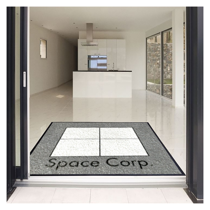 Custom Logo Mats Rubber Backing Premium 5x8FT