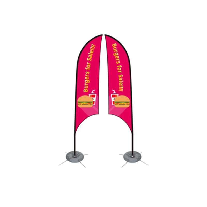 Double Sided Shark Flag - Small