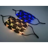 Rechargeable LED Face Mask - Flat Jacquard Design