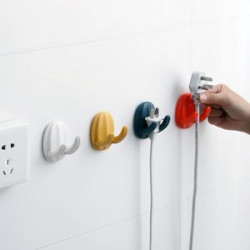 Wall Mounted Plug Holder