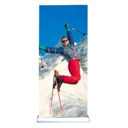 Deluxe Retractable Banner Stand 33.5" x 80"