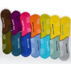 Custom Woven 40% Merino Wool Socks