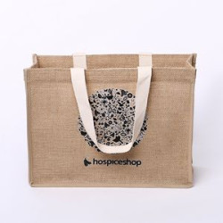 Custom Jute Tote Bag