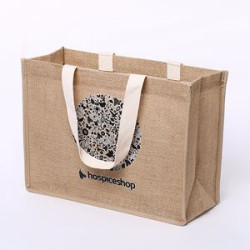 Custom Jute Tote Bag