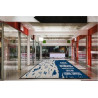 Custom Logo Mats Rubber Backing Heavy Duty 6x12FT