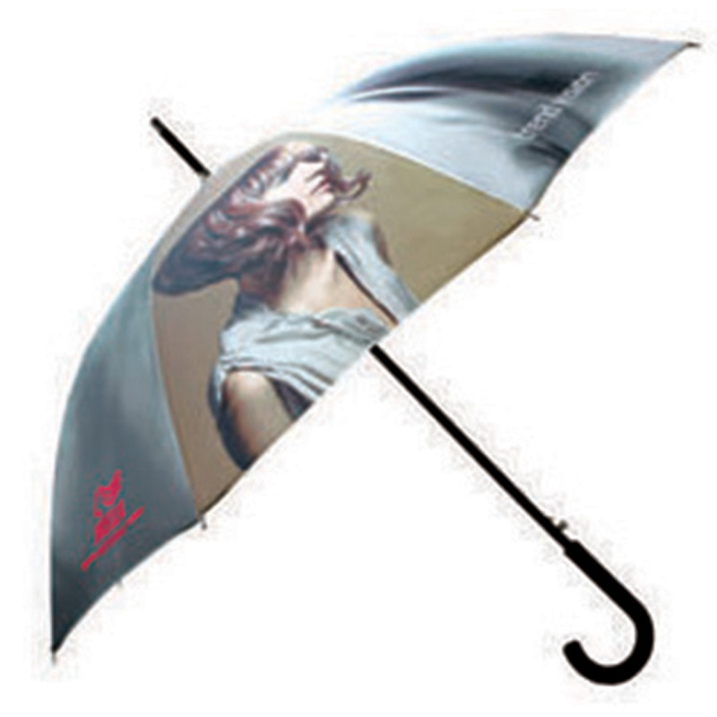 Full Color Straight Umbrella