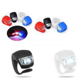 Front and Back LED Bike Light