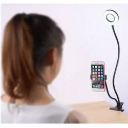 Adjustable LED Ring Light - Phone Accessory