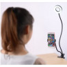 Adjustable LED Ring Light - Phone Accessory