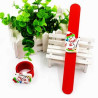 Novelty Christmas Silicone Slap Band Bracelet