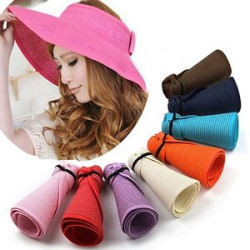 Women's Wide Brimmed Straw Cap