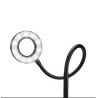 360 Rotating LED Ring Light with Phone Holder