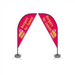 Double Sided Dolphin Flag - Small