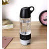 Water bottle Bluetooth speaker with mini compass