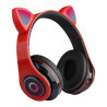 Lovely Cat Ear LED Flash Light Bluetooth Headphone