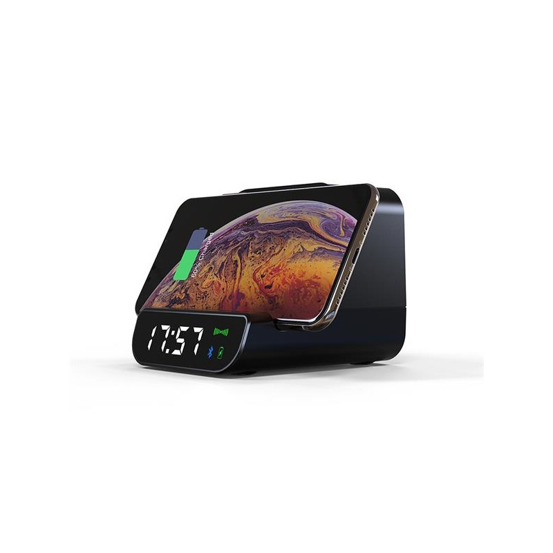 Wireless Charging Speaker and Alarm Clock