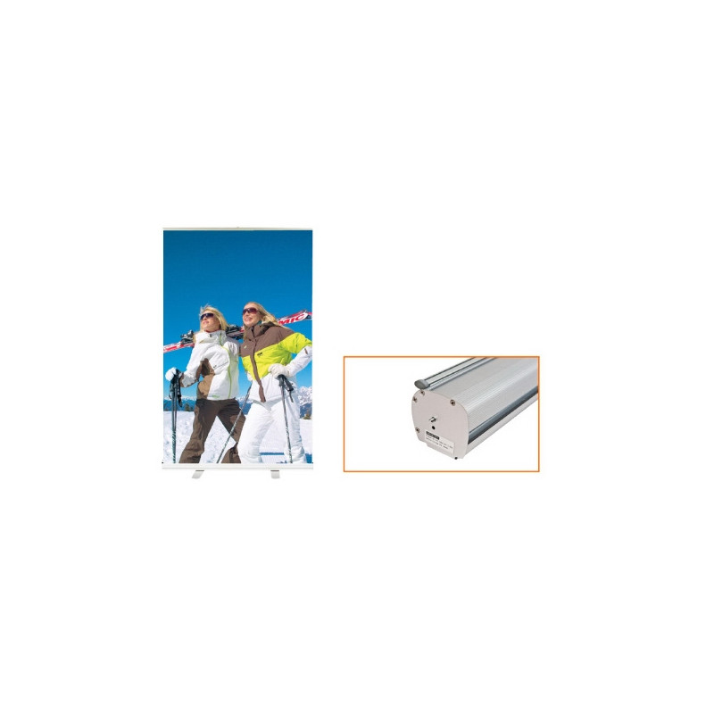 Economy Retractable Banner Stand 48" x 78"
