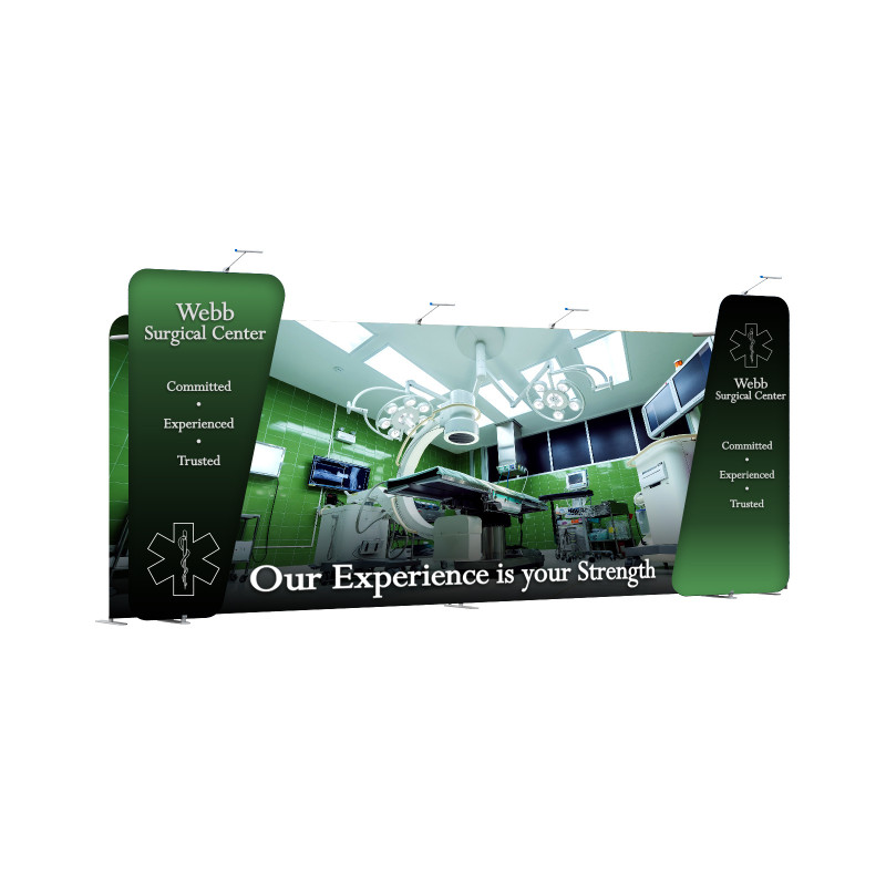 20ft Overlap Wave Display Group - Type C