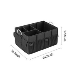 Trunk Organizer with Metal Handles