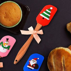 Christmas Kitchenware Silicone Cake Spatula