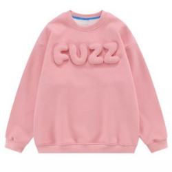 3D Embossed Oversized Hoodie