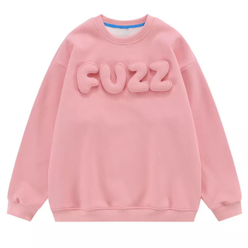 3D Embossed Oversized Hoodie