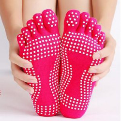 Custom Anti Slip Five Toe Socks