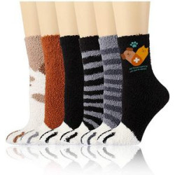 Novelty Animal Fleece Socks