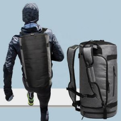 Waterproof Weekender Duffle Bag with Shoe Compartment