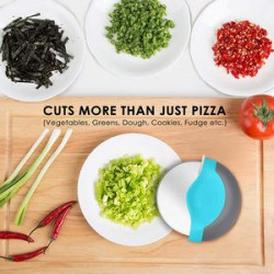 Kitchy Pizza Cutter Wheel with Protective Blade Guard