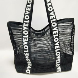 Large Mesh Beach Tote