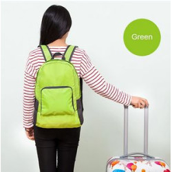 Portable Foldable Backpack Shoulder Bag