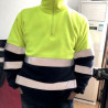 Hi-Vis Zipped Sweatshirt